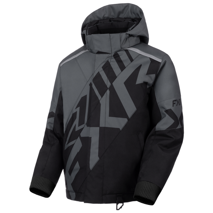 FXR Child Cold Cross CX Jacket - Char/Black