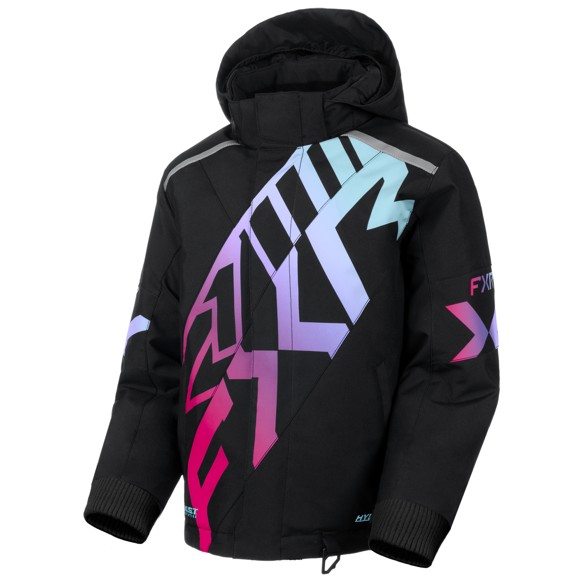 FXR Youth Cold Cross CX Jacket - Black/Twilight