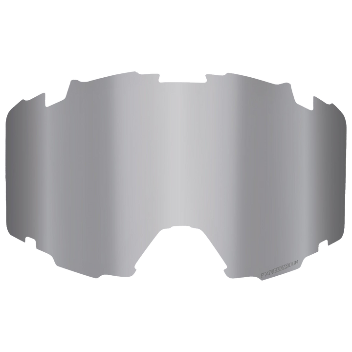 FXR Pilot Clear Dual-Mirror Smoke Mirror Lens