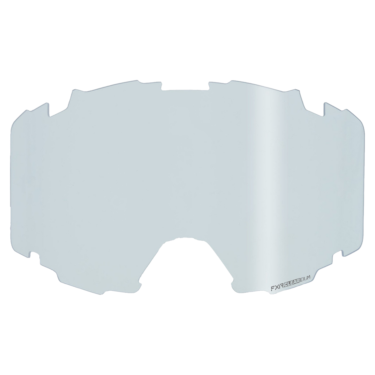 FXR Pilot Clear Dual-Mirror Lens - Clear
