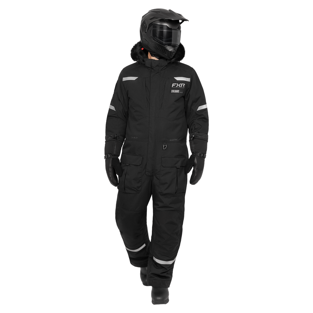 FXR Svalbard F.A.S.T. Insulated Monosuit - Black