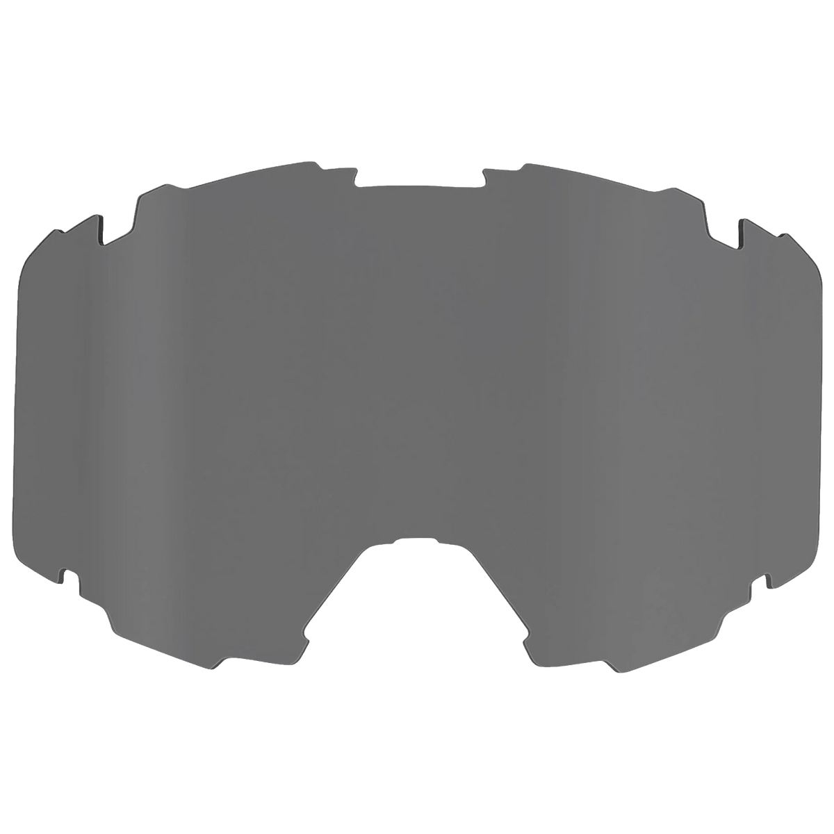 FXR Pilot Clear Dual-Mirror Polarized Dual Lens - Smoke