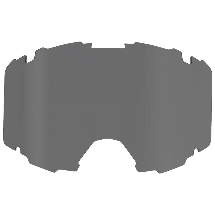FXR Pilot Clear Dual-Mirror Polarized Dual Lens - Smoke