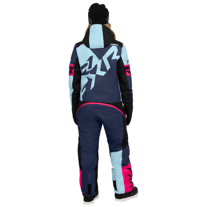 FXR Women's Cold Cross CX Lite Monosuit - Midnight/Blue