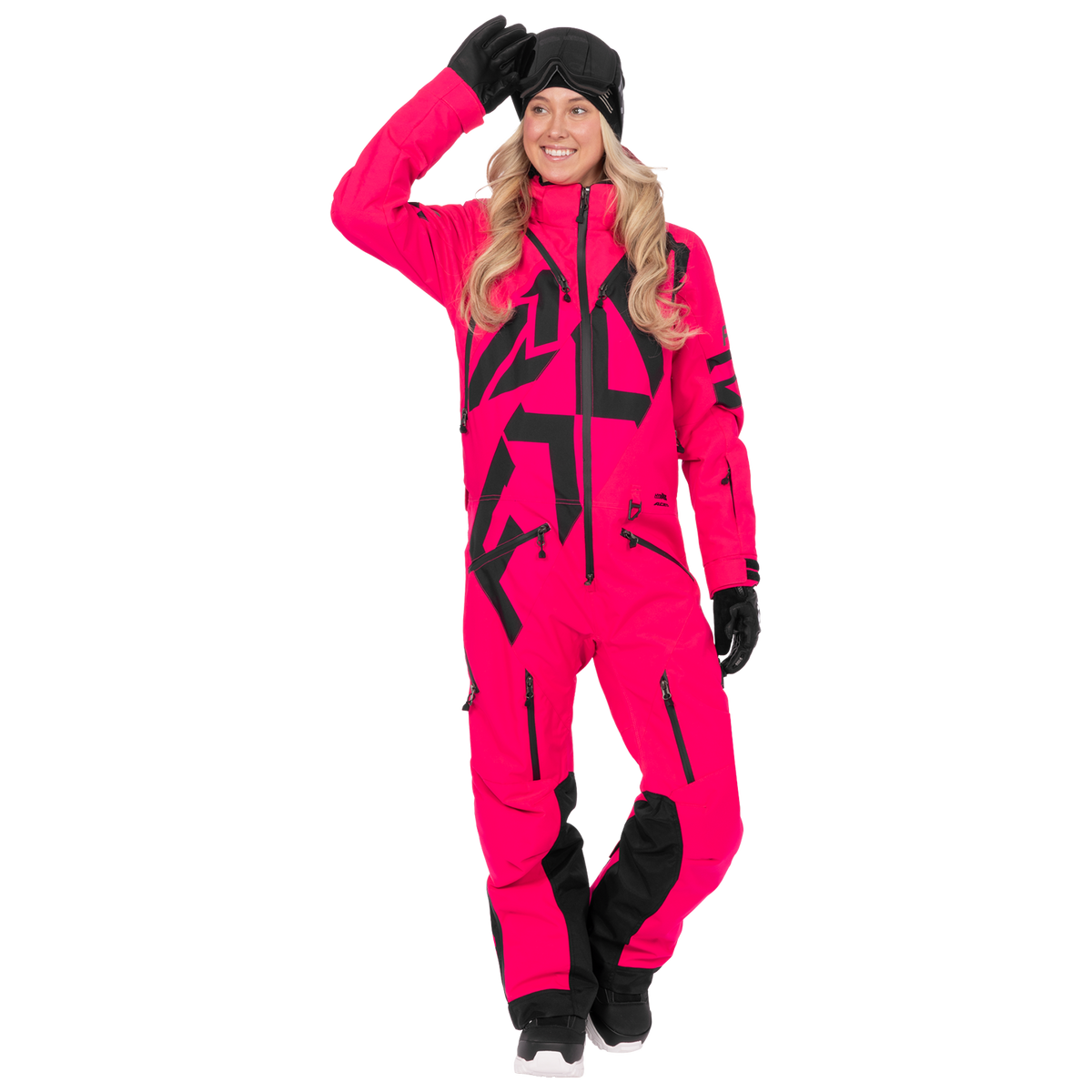 FXR Women's Cold Cross CX Lite Monosuit - Razz