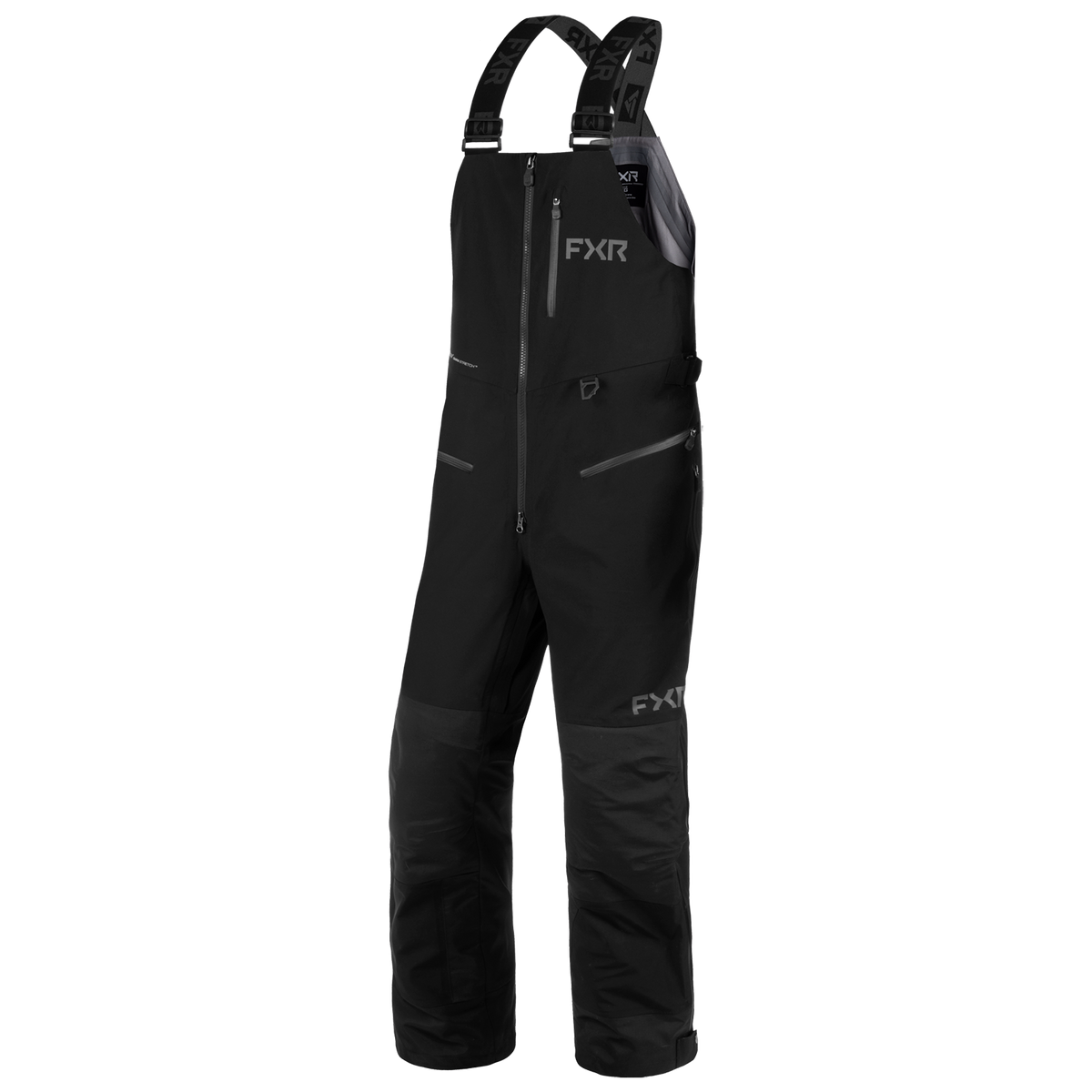 FXR RidgePro 3-Layer Bibs - Black