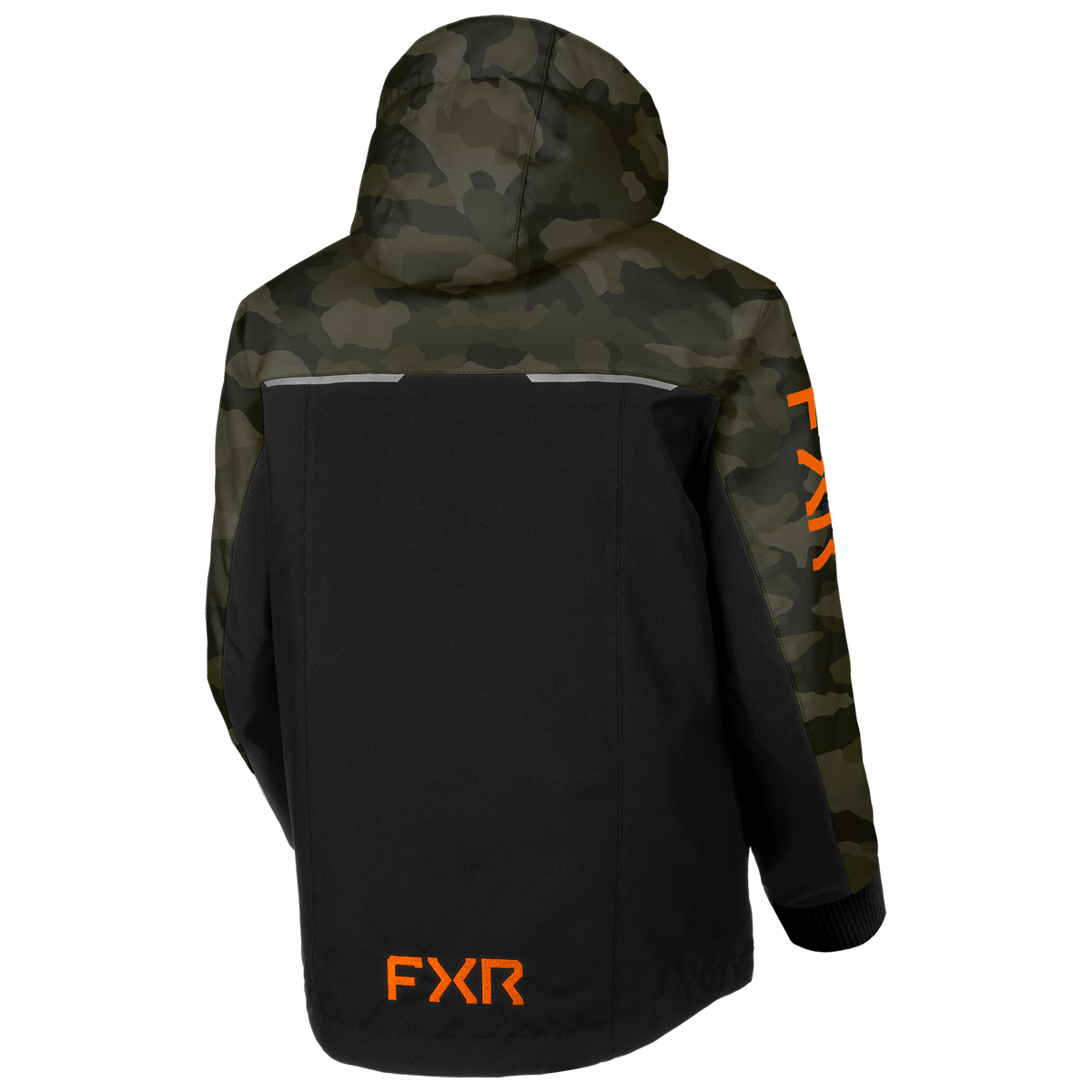 FXR Kids Kick Jacket - Camo/Orange
