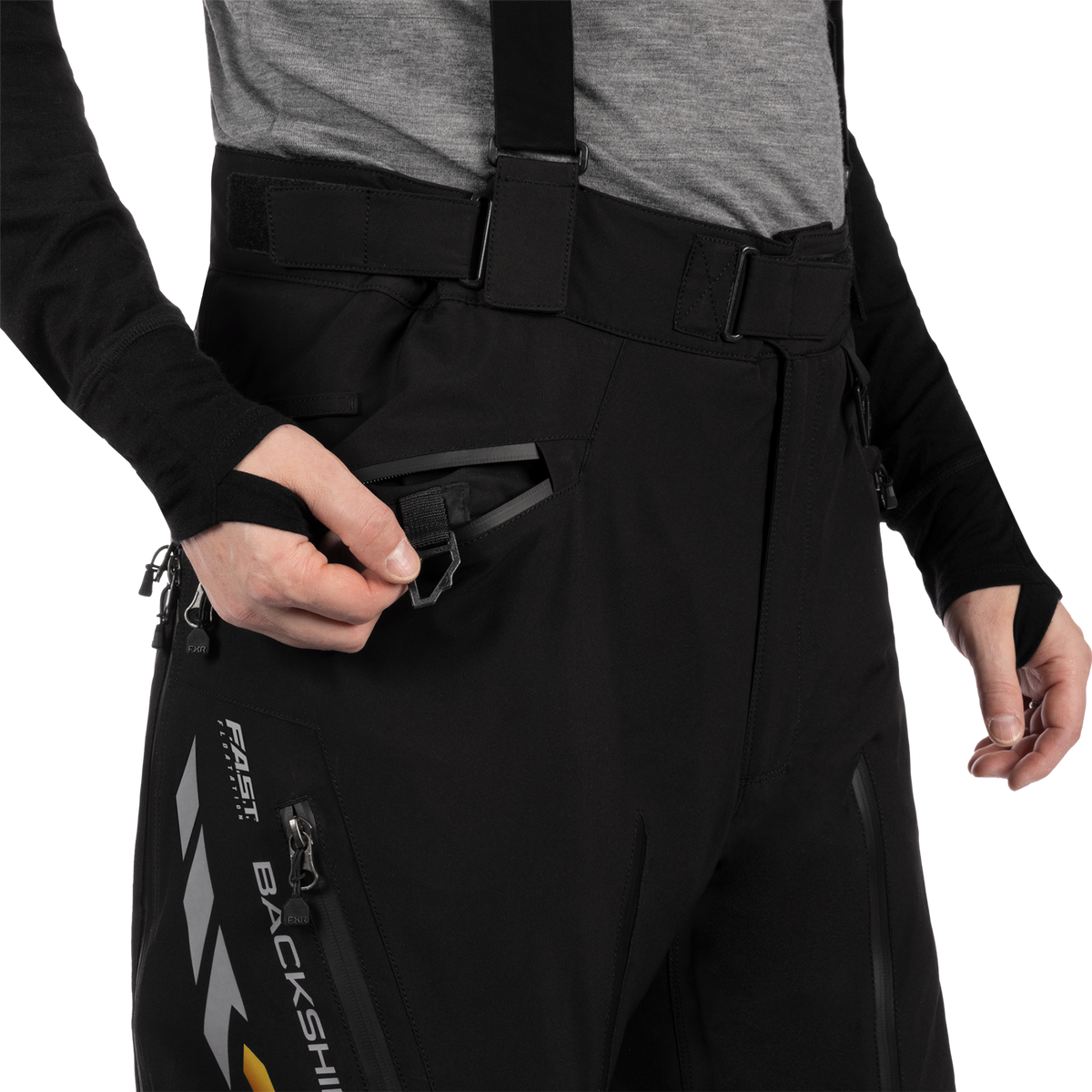 FXR Backshift Pant - Black/Kash