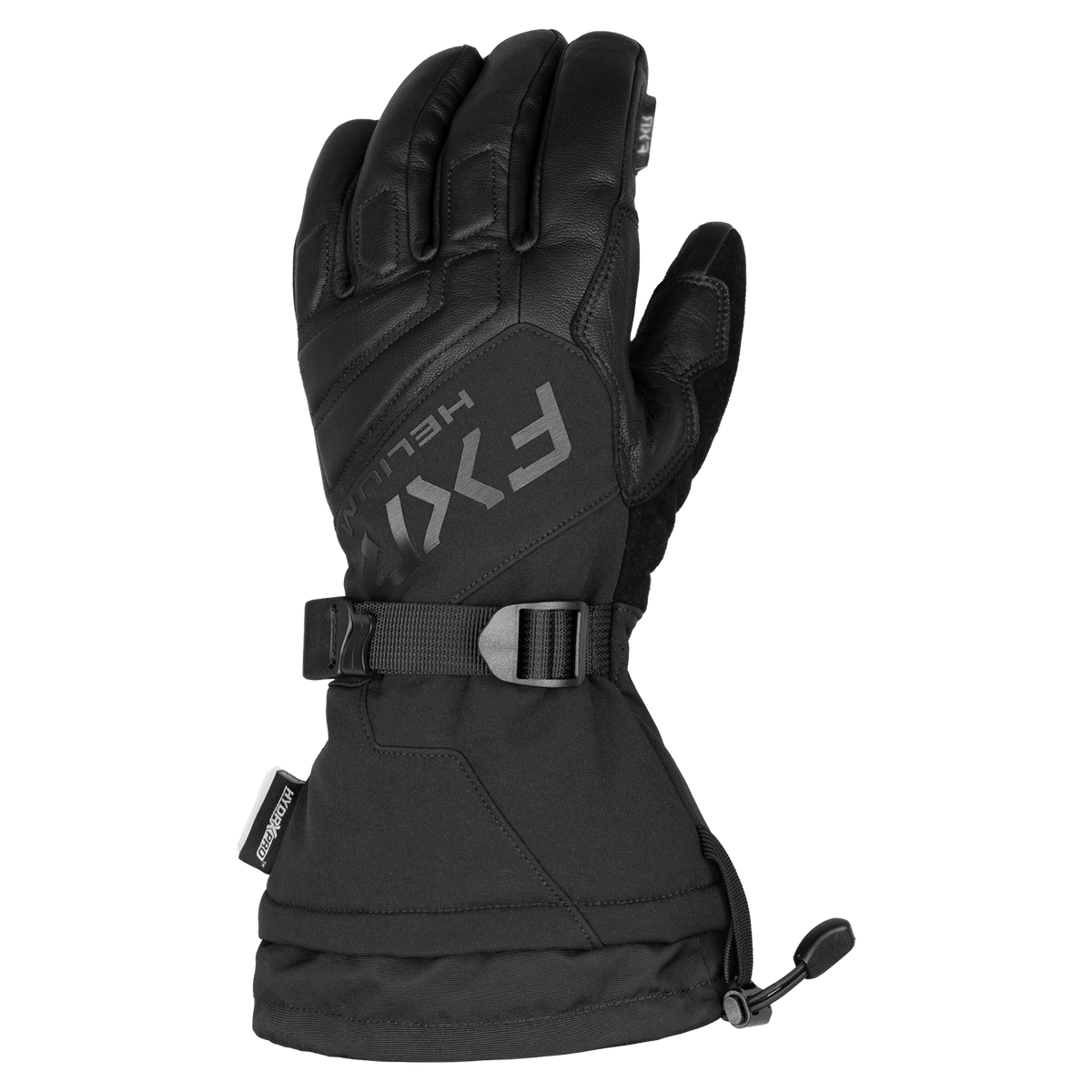FXR Helium Hybrid Gauntlet Glove - Black