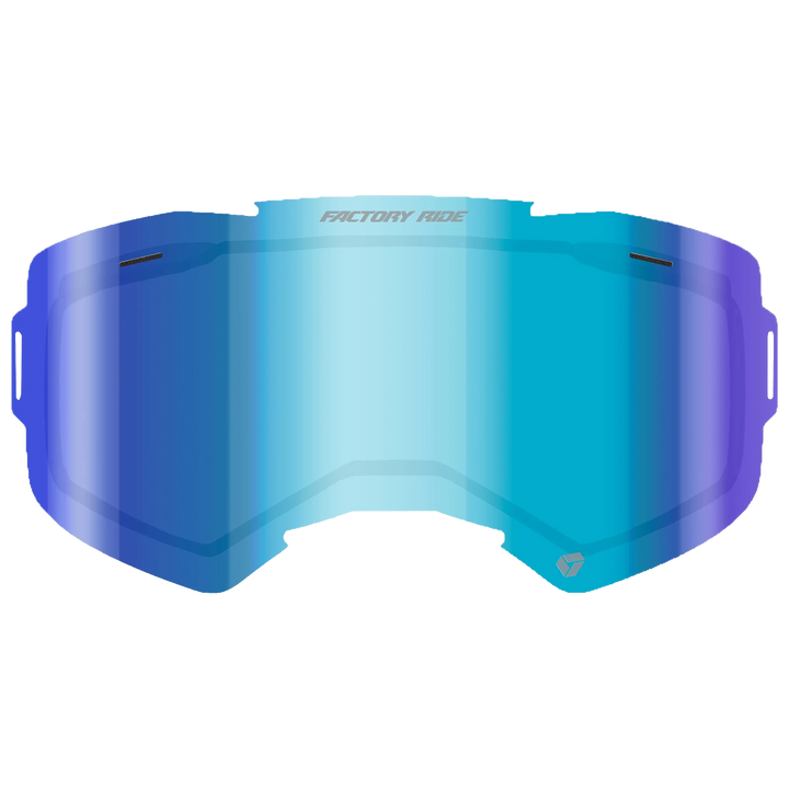 FXR Factory Ride Dual 2-Vent Prism Blue Lens