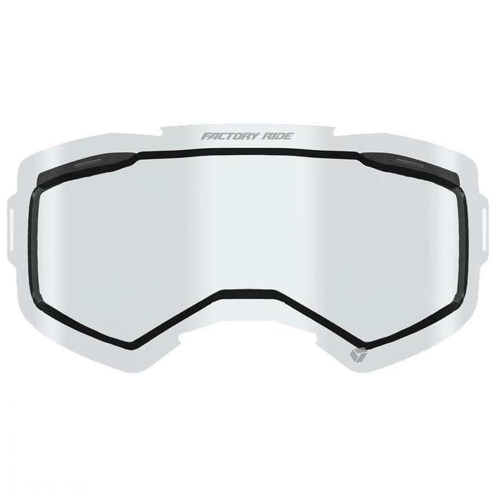 FXR Factory Ride Dual 2-Vent Lens - Clear