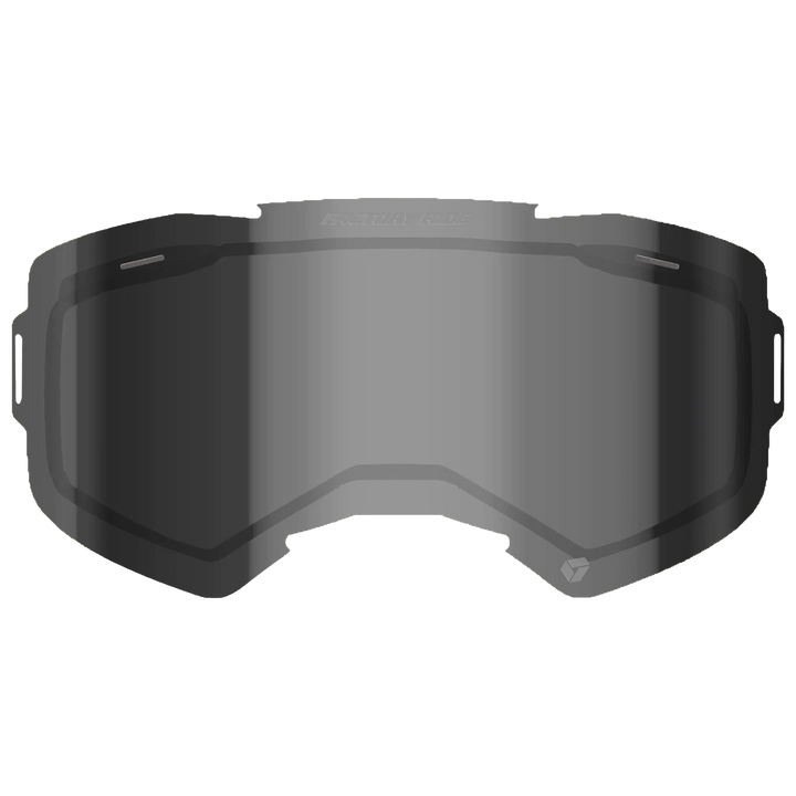 FXR Factory Ride Dual 2-Vent Lens - Smoke/Silver