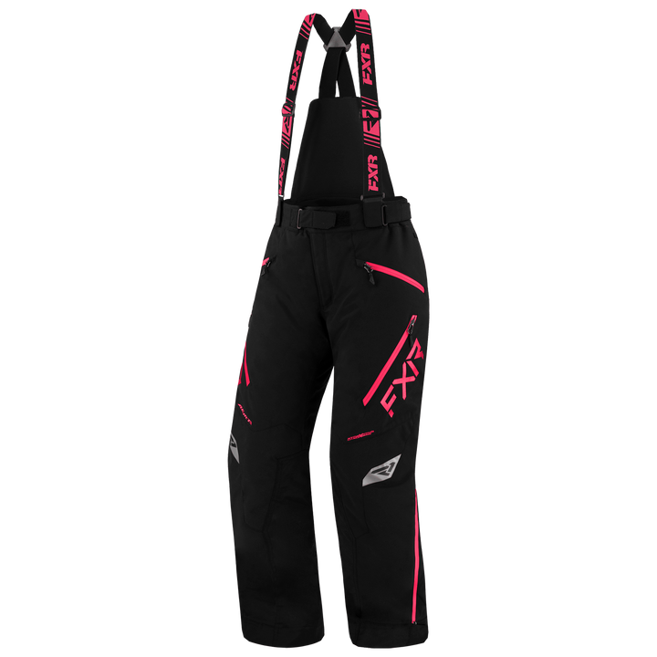 FXR Women's Edge Pant - Black/Fuchsia