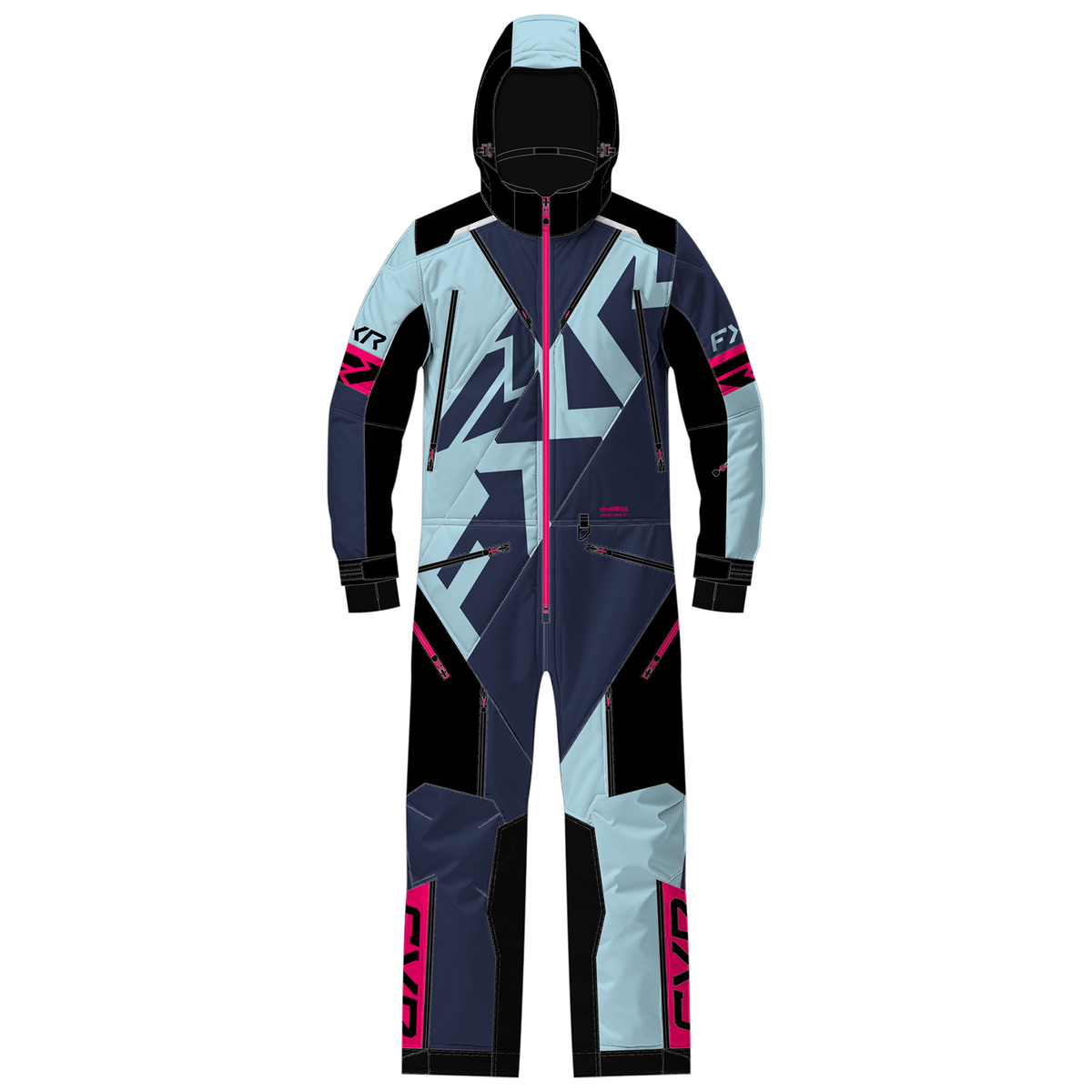 FXR Women's Cold Cross CX F.A.S.T. Monosuit - Midnight/Blue