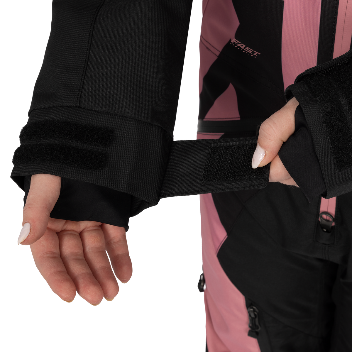 FXR Women's Cold Cross CX F.A.S.T. Monosuit - Black/Rose