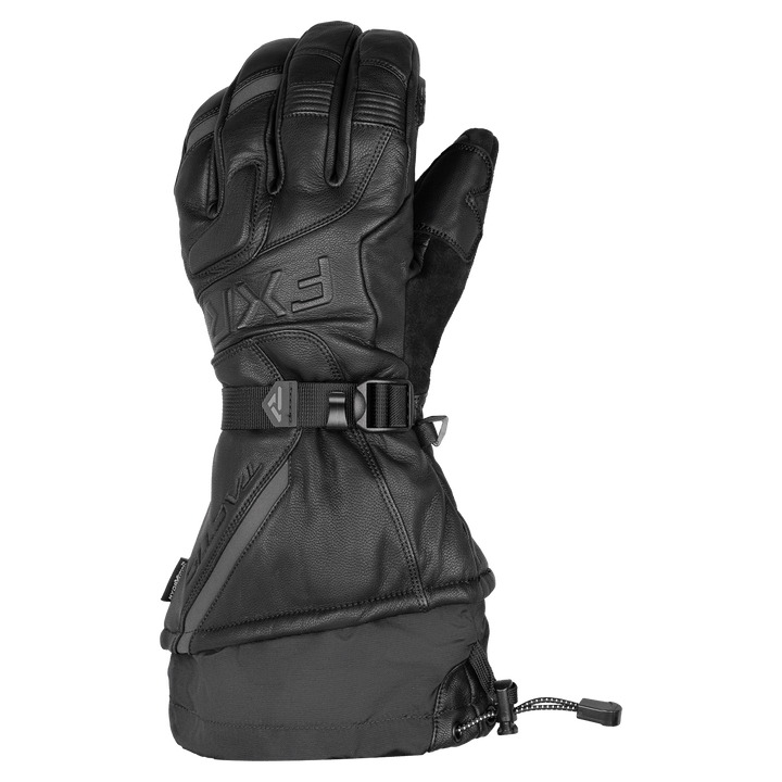 FXR Tactic Leather Glove - Black