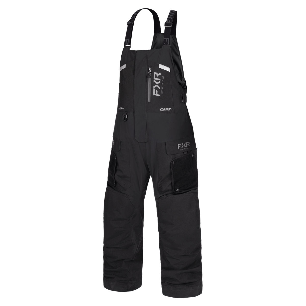FXR Expedition Pro FX 2-in-1 Bibs - Black