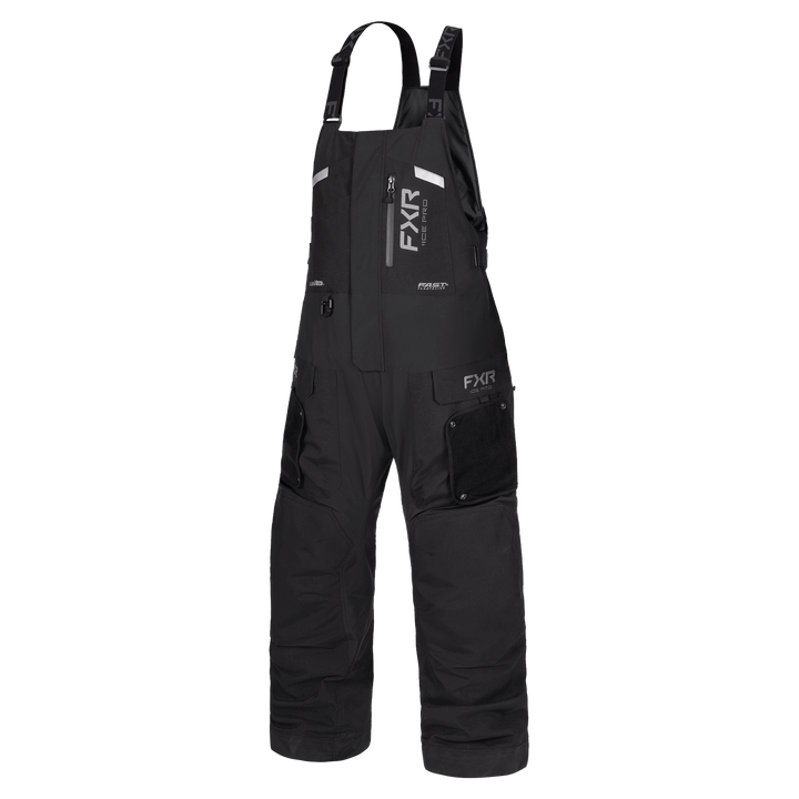 FXR Expedition Pro FX 2-in-1 Bibs - Black