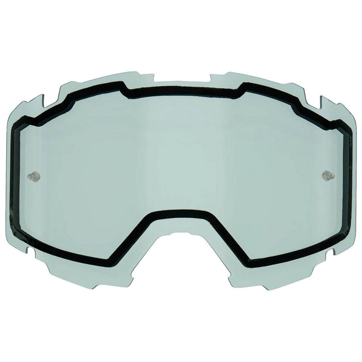 FXR Pilot Dual Clear W/post Lens