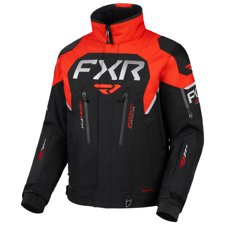 FXR Team FX 2-in-1 Jacket - Black/Red