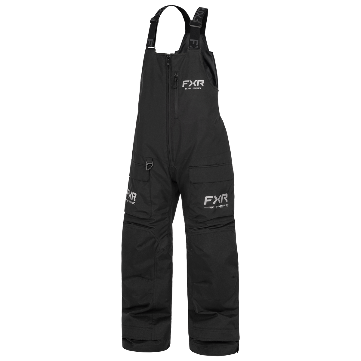 FXR Child Excursion FX Bibs - Black