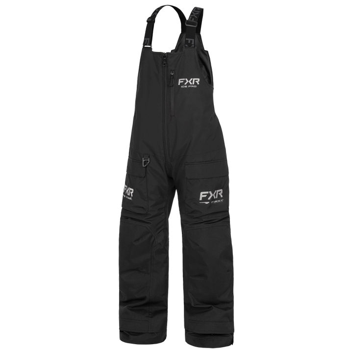 FXR Child Excursion FX Bibs - Black