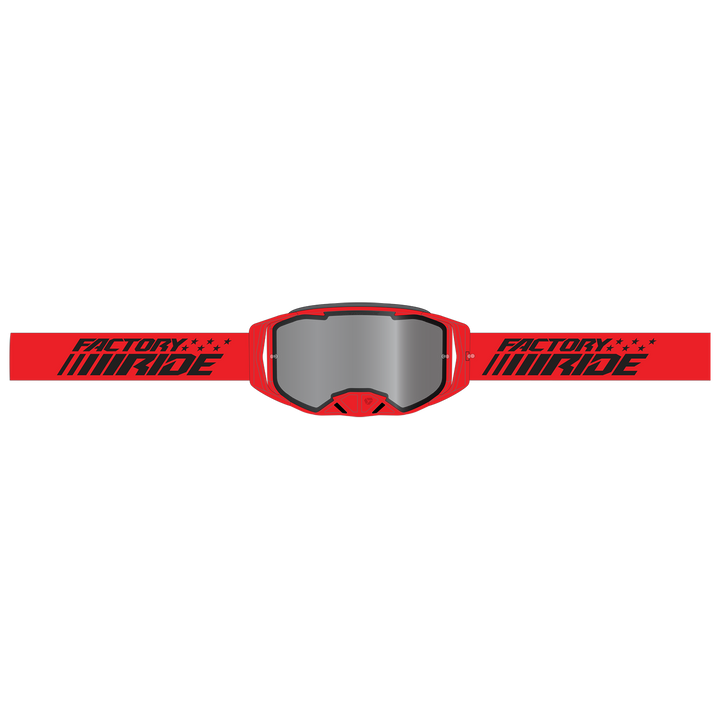 FXR Factory Ride Goggle - Red