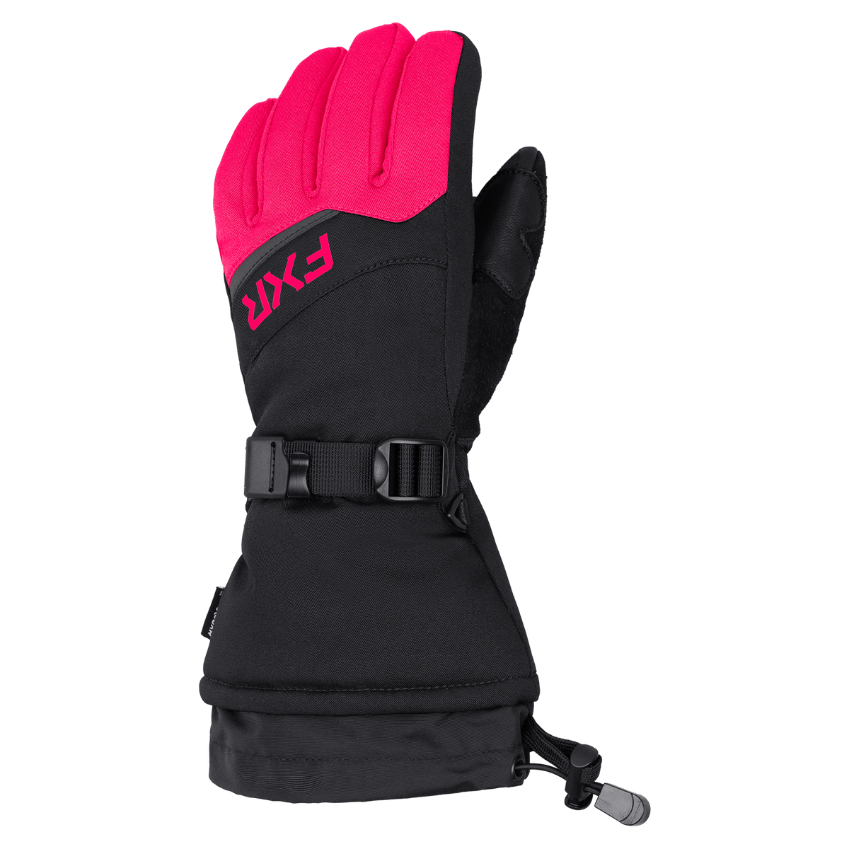 FXR Youth Helix Race Glove - Black/Razz
