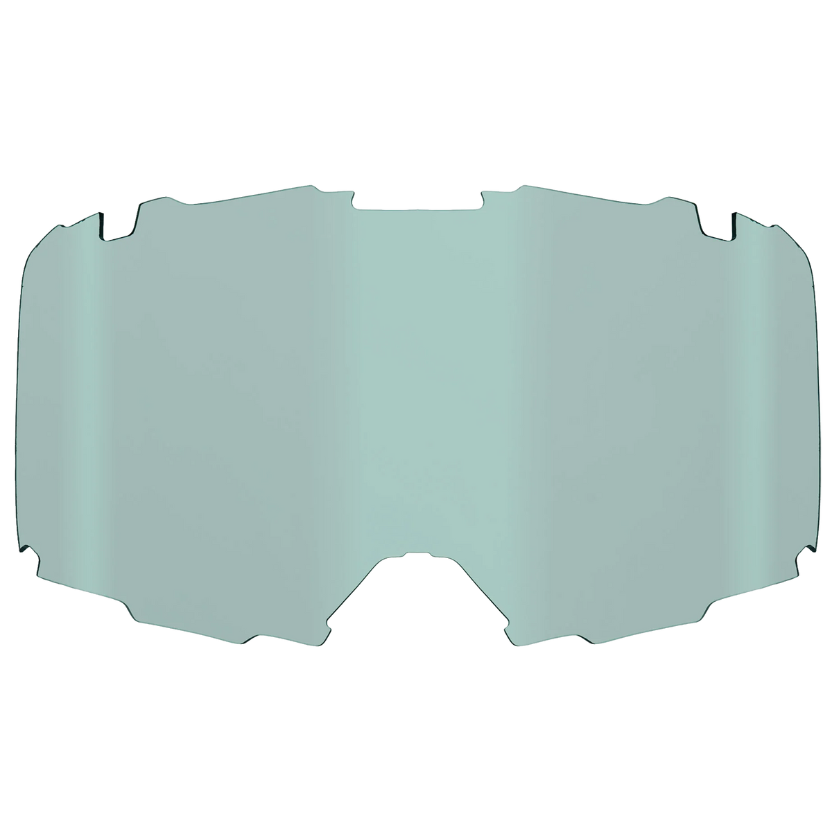 FXR Combat Clear Dual-Mirror Lens - Clear