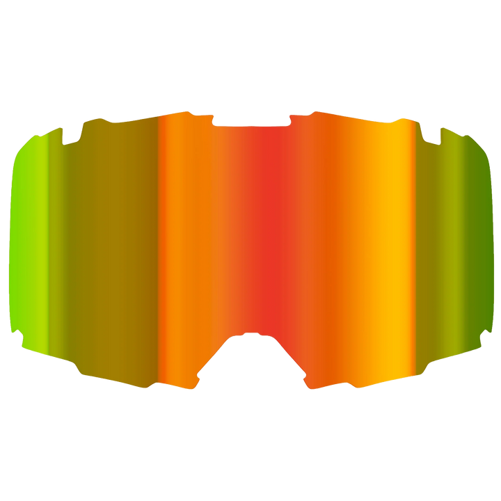 FXR Combat Clear Dual-Mirror Bronze/infern Lens