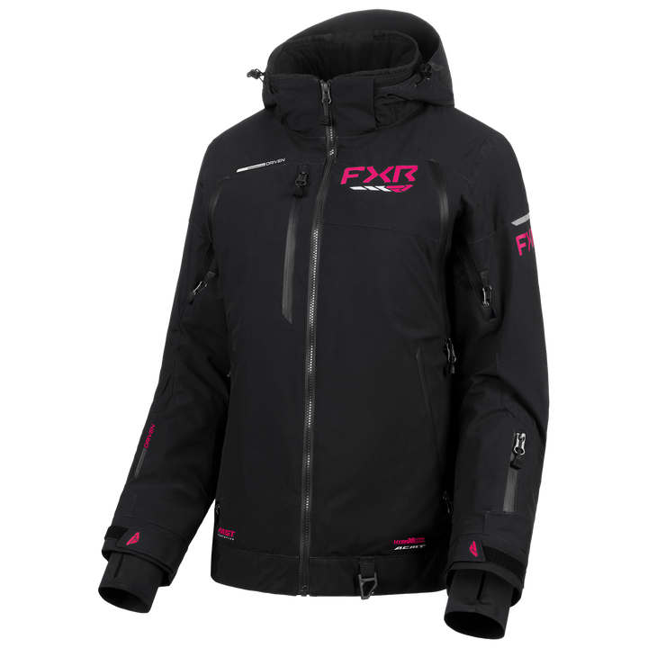 FXR Women's Velocity Jacket - Black/Razz
