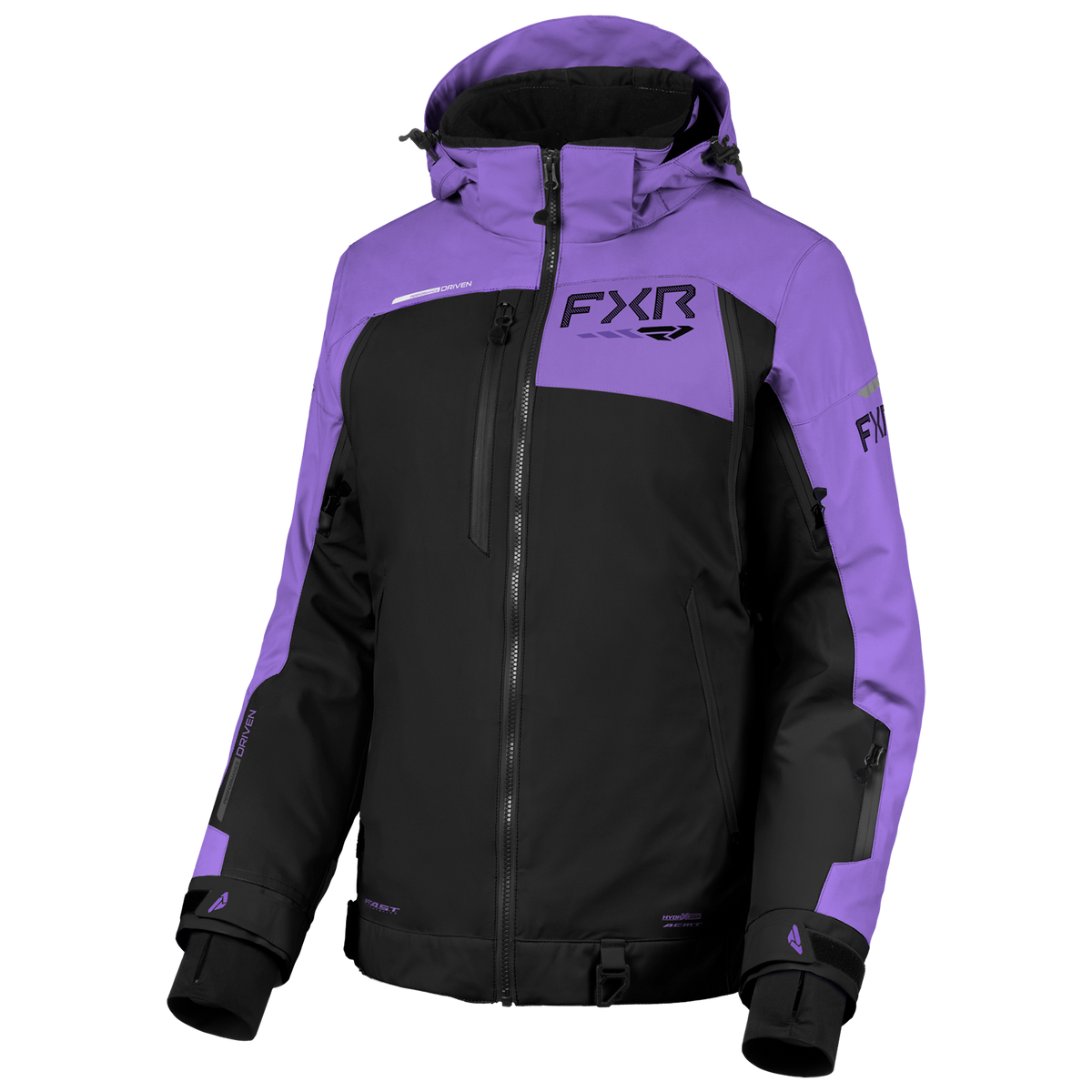 FXR Women's Velocity Jacket - Black/Amethyst