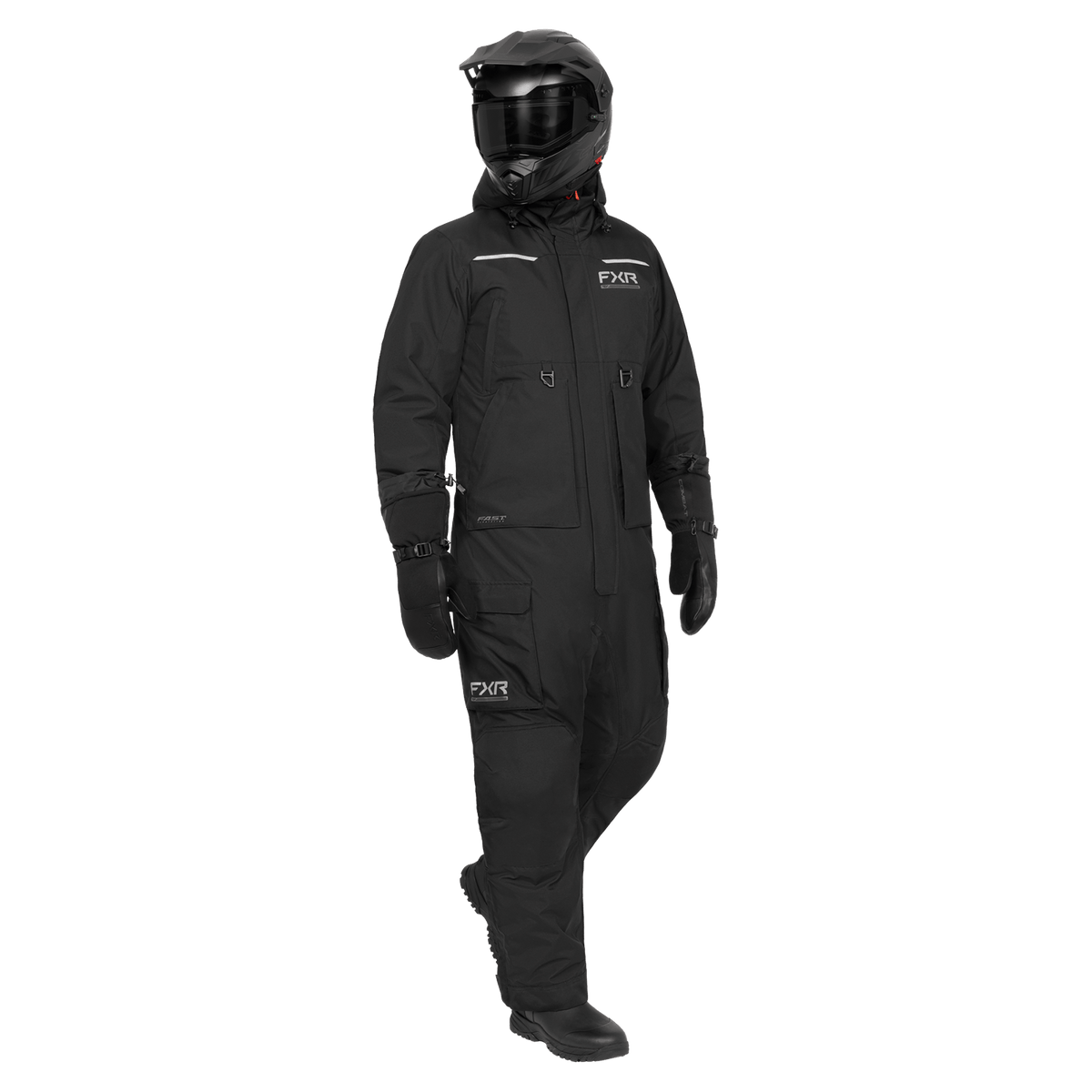 FXR Evo F.A.S.T. Insulated Monosuit - Black