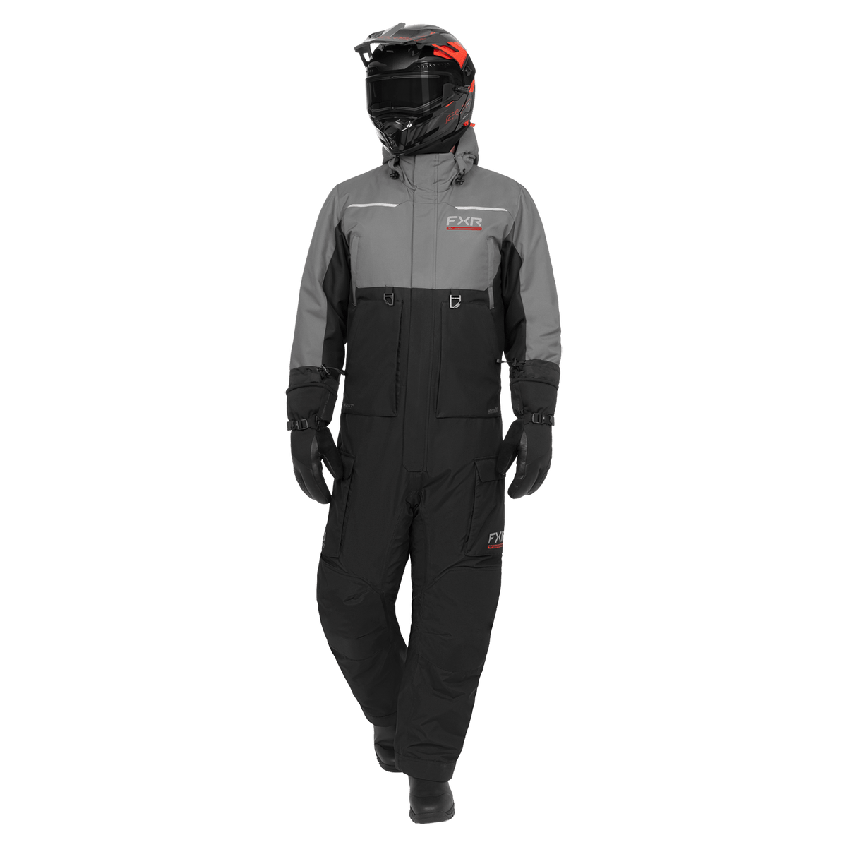 FXR Evo F.A.S.T. Insulated Monosuit - Black/Char