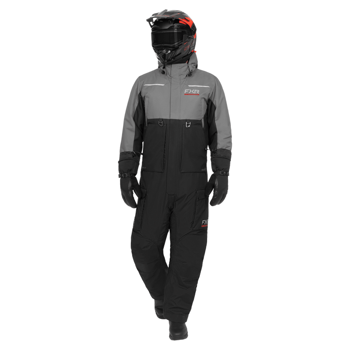 FXR Evo F.A.S.T. Insulated Monosuit - Black/Char