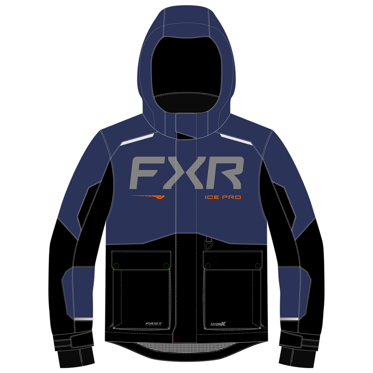 FXR Kids Excursion FX Jacket - Black/Midnight