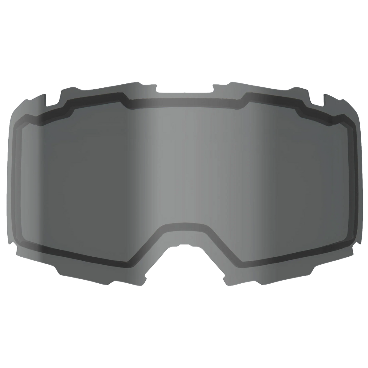 FXR Combat Polarized Dual Lens - Smoke