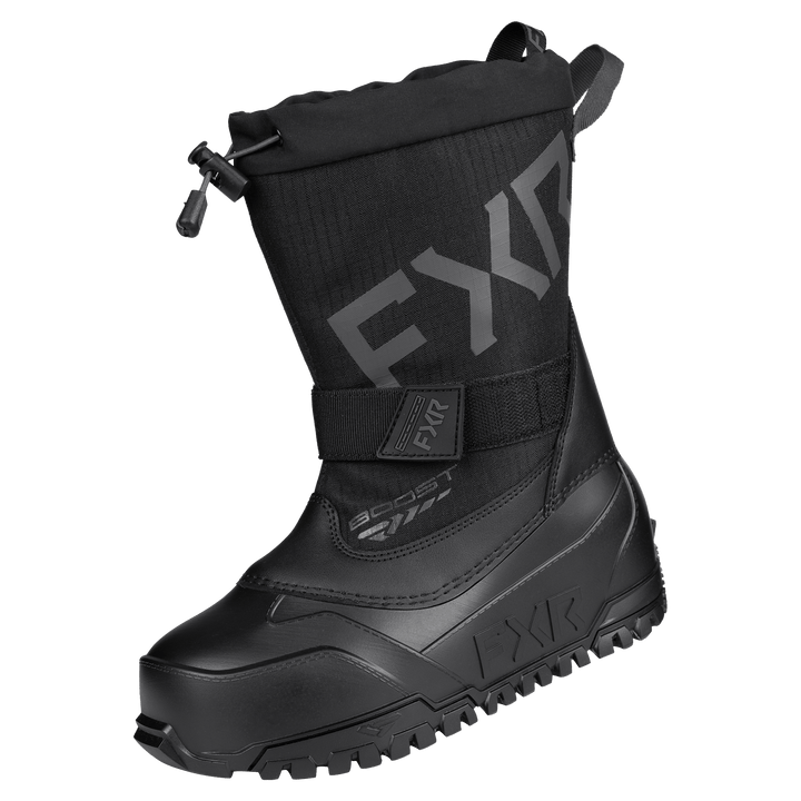 FXR Youth Boost Boot - Black/Black Ops