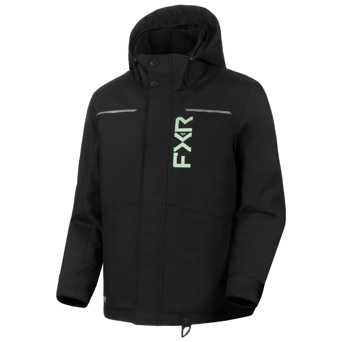 FXR Kids Kick Jacket - Black/Sage