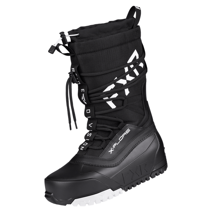 FXR X-Plore Short Boot - Black/White