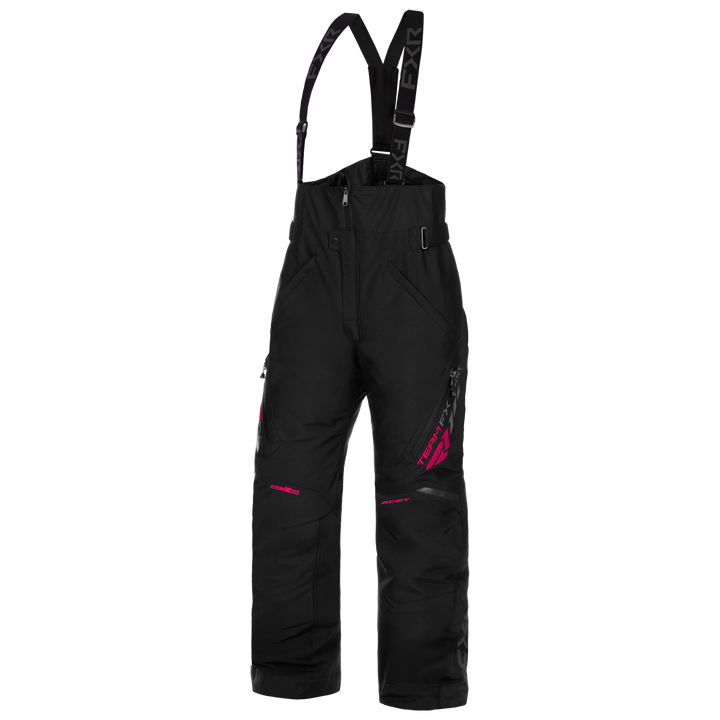 FXR Women's Team Pant - Black/Razz