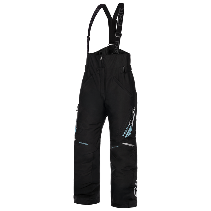 FXR Women's Team Pant - Black/Blue