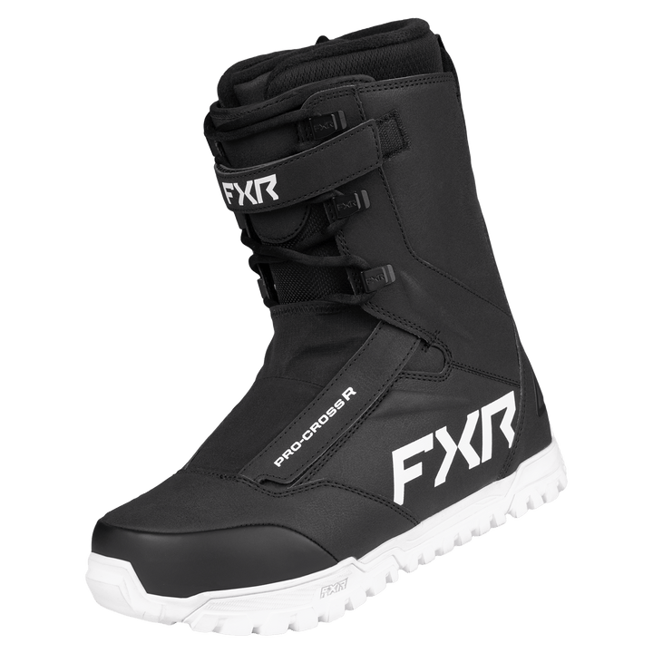 FXR Pro-Cross RW Boot - Black/White