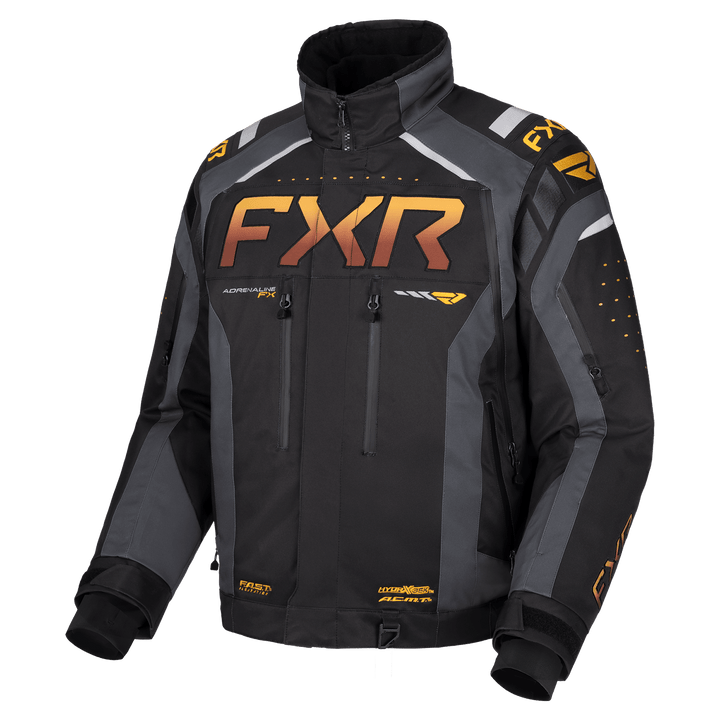 FXR Adrenaline 2-in-1 Jacket - Black/Asphalt/Kash