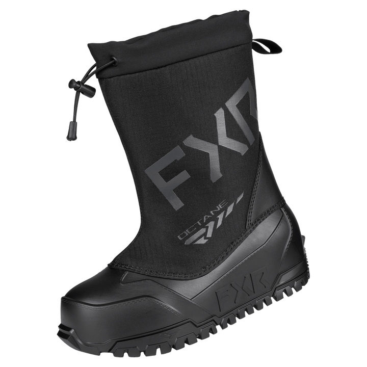 FXR Youth Octane Boot - Black/Black Ops