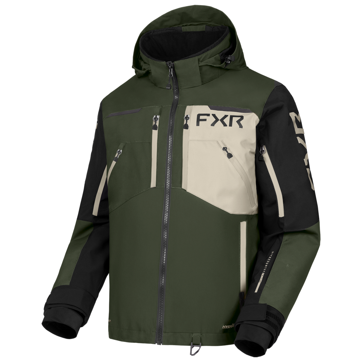 FXR Vertical MTX Jacket - Army/Stone