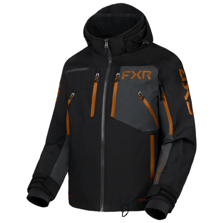 FXR Vertical MTX Jacket - Black/Asphalt/Kash