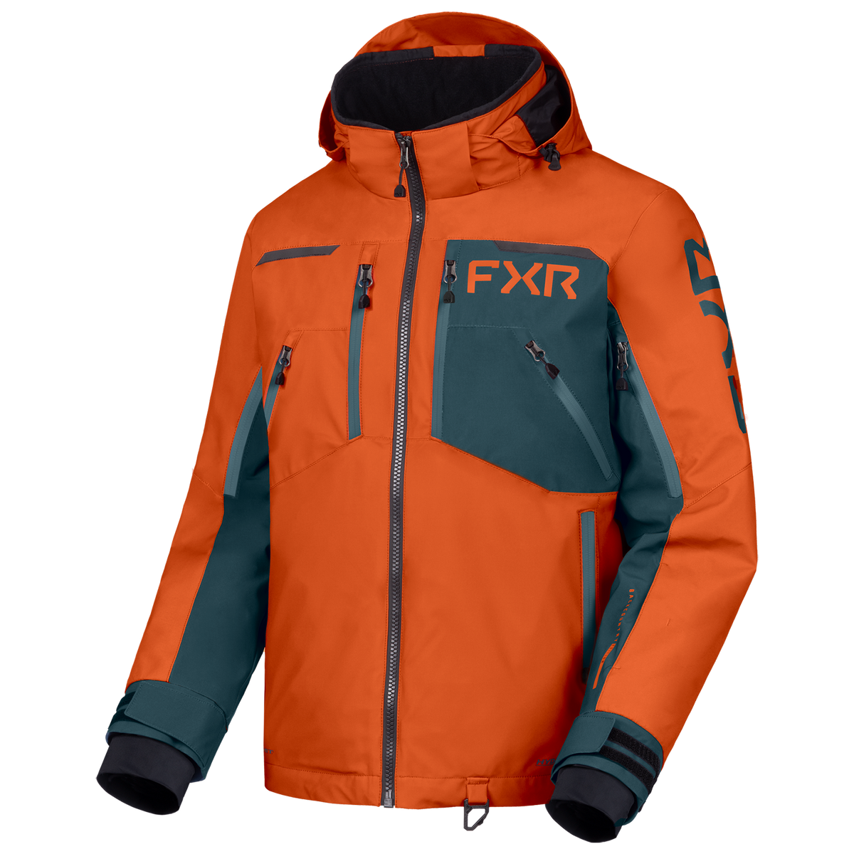 FXR Vertical MTX Jacket - Orange/Steel