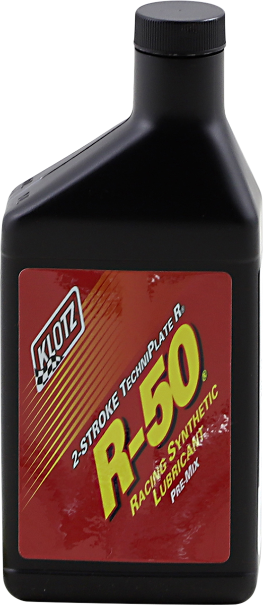 Klotz R-50 Racing TechniPlate® Synthetic 2-Stroke Premix Oil - 1 US pint