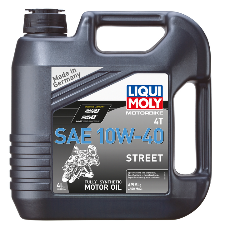 Liqui Moly Street 4T Engine Oil - 10W-40 - 4 liter